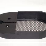 Plastic Flange with Metal Grill