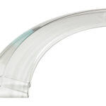 Curved Conveyor Cover, Clear Plastic