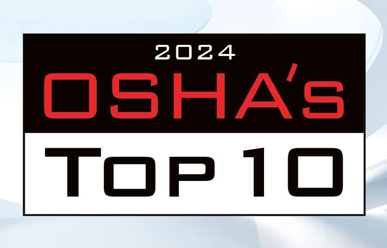 OSHA’s Top 10 2024