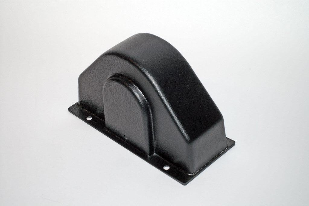 pillow block bearing cover black plastic