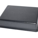 rectangular flanged machine guard black plastic2