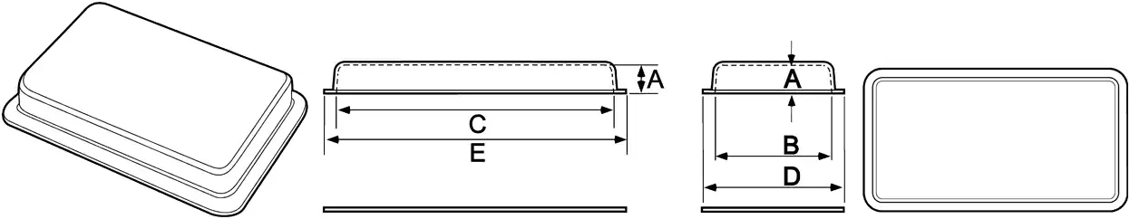 rectangular flanged machine guard