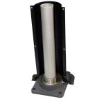 Safety barrier for industrial machinery protection and safety.